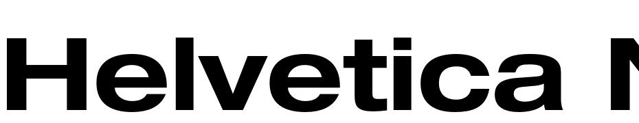 Helvetica Neue LT Pro 73 Bold Extended Fuente Descargar Gratis